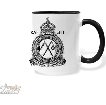 Hrnek - RAF 311 Barva: Černá