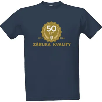 Pánské tričko Tričko s potiskem 50 let (1974) - záruka kvality pánské