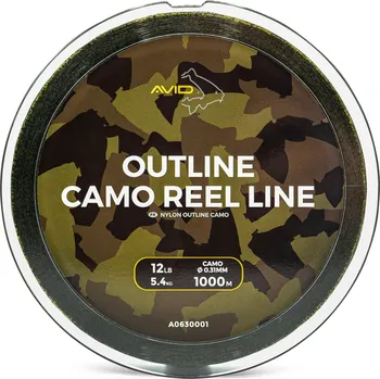 AVID CARP Avid Outline Camo Reel Line 1000m Průměr: 0,28mm
