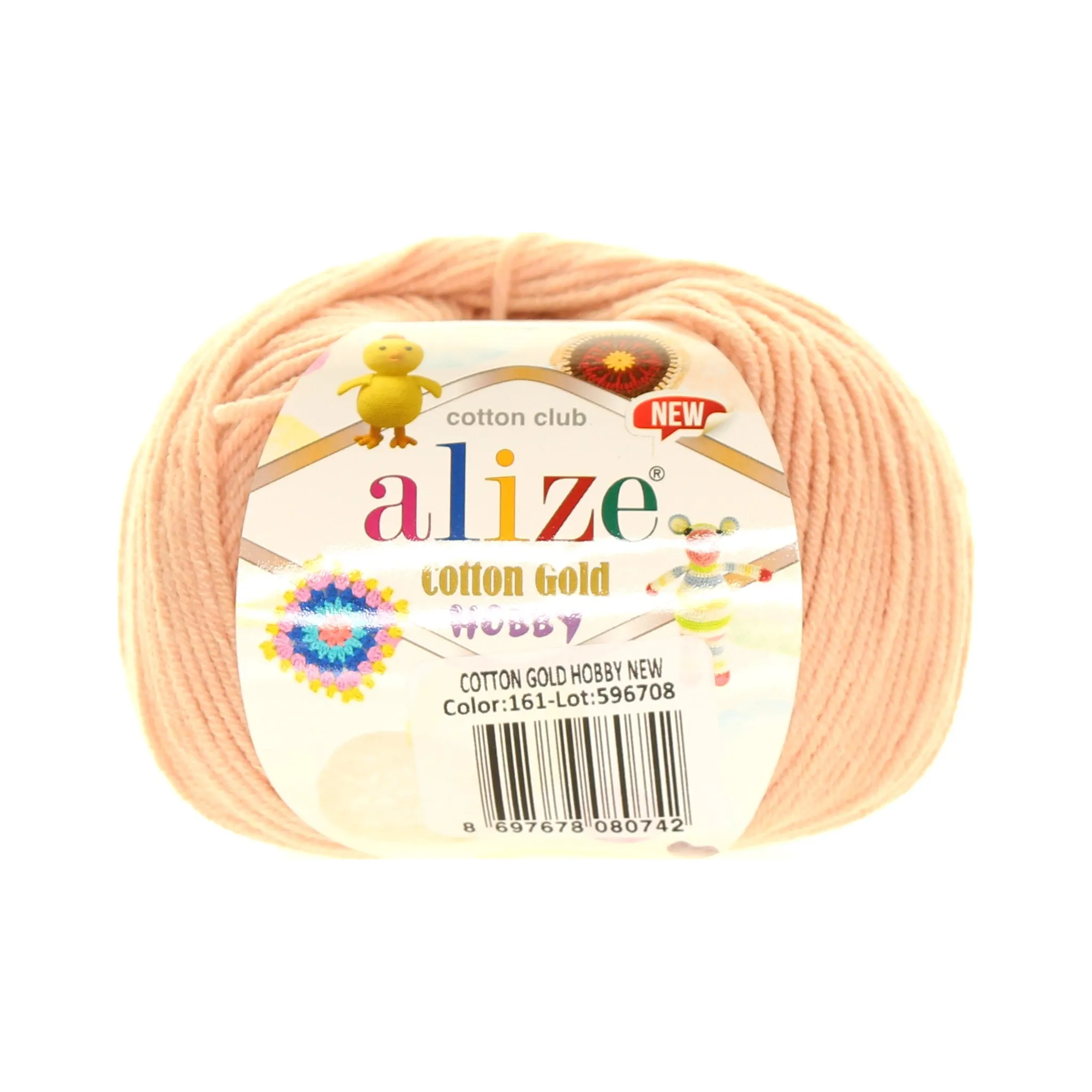 Fotografie 3 - Příze Alize Cotton Gold Hobby New 161