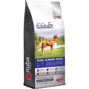 Krmivo pro koně NUBA EQUI Nuba Slimmer Musli 2G - nízkoenergetické krmivo, koncentrát - pytel 20 kg