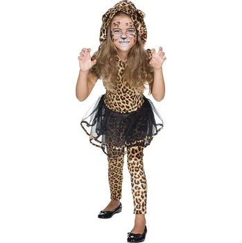 Karnevalový kostým Rubies Deutschland Kostým leopardí dívka - výška 104 cm