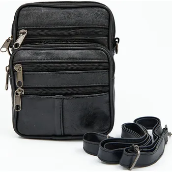 Cestovní taška Pánská kožená taška přes rameno s ouškem CH9003
