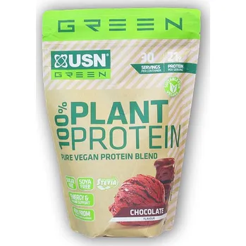 Proteinový nápoj USN 100% Plant Protein 900g Varianta: vanilka