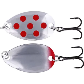 Umělá nástraha Westin Plandavka Fidusen 3,2cm 2,8g Barva: Silver/Red Dots Metallic