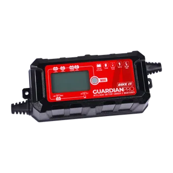 Nabíječka autobaterie Bike It Guardian Pro 4 inteligentní moto nabíječka a udržovačka baterií 6/12/14.4V 6A BCH140