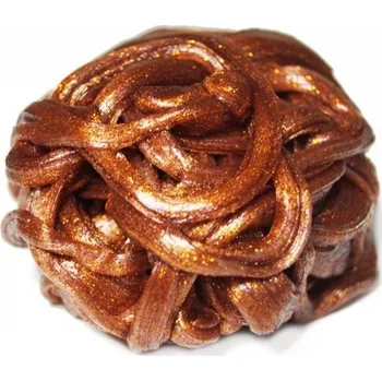 Modelovací hmota Inteligentní plastelína - třpytící, Měděná záře