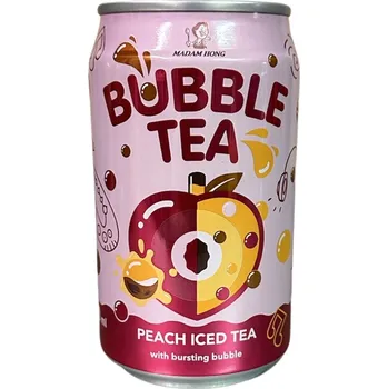 Bubble tea Madam Hong Bubble Tea Peach Iced Tea 320ml