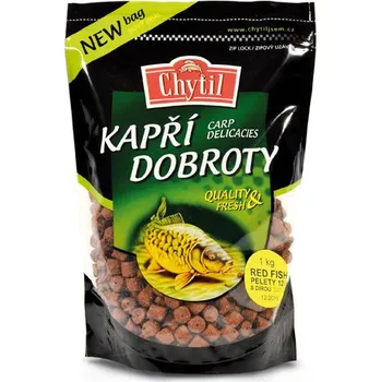 Chytil Red Fish pelety s dírou Průměr: 20mm, Váha: 1kg
