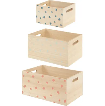 Sada 3 dětských přepravek STAR