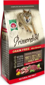 Krmivo pro psa Primordial Grain Free Adult Mini Wild Boar/Lamb