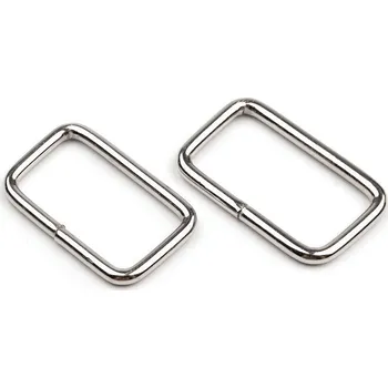 Průvlek / vsuvka šíře 25 mm, malé, 1 nikl