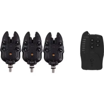 Signalizátor záběru Wolf sada hlásičů ICON Qi 3+1 Qr HUBB (WFIC001) (Vlajková loď řady hlásičů ICON s unikátními funkcemi, které nenajdete u žádného jiného hlásiče na trhu. Sada 3 hlásičů s příposlechem nižší řady Qr HUBB.)