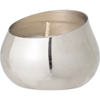 Bloomingville, Vonná svíčka Illume No.6 Sequoia 5 cm stříbrná - Formadore