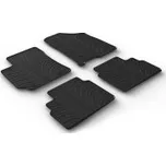 Přesné gumové rohože Hyundai Kona II (NE pro e-Kona) -- od roku výroby 2023- (4 dílná sada s fixací) SLEVA 5%