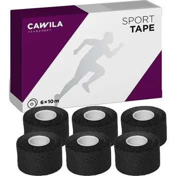 Zdravotnický materiál Tejpovací páska Cawila Sporttape COLOR 3,8cm x 10m 6er Set 1000710753-schwarz Velikost OS