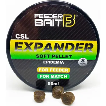 Návnadová surovina FeederBait Expander soft pellet 8mm 50ml Příchuť: Epidemia - CSL