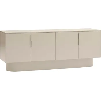 Komoda Béžová lakovaná komoda Teulat Totem 200 x 52 cm