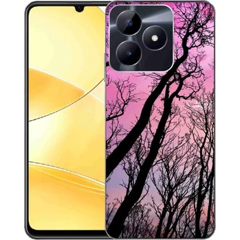Pouzdro na mobilní telefon Gelový obal mmCase na Realme C51/C53 - opadané stromy