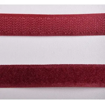 Zip Suchý zip 20 mm ve vínové barvě I-TR0-20-178