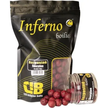 Boilies Rozpustné Boilies Carp Inferno Hot Line Škorpion 20mm 1kg