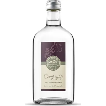 Pálenka Veselý Grunt Černorybízová pálenka 0,35l - Pravá valašská 48%