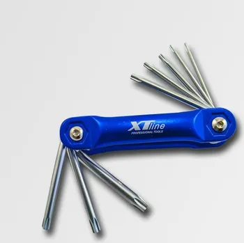 Ruční nářadí XTline Sada TRX CrV T9-T40 8 dílů -: -