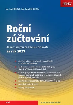 Roční zúčtování daně z příjmů ze závislé činnosti za rok 2023 - Iva Rindová, Jana Rohlíková (2024, brožovaná)