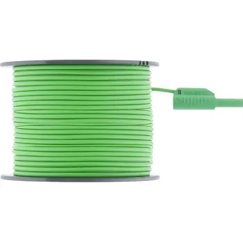 Měřicí kabel Metrel A 1163 bezpečnostní měřicí kabely banánková zástrčka 4 mm banánková zástrčka 4 mm 50 m zelená 1 ks