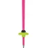 Sjezdová hůlka LEKI WCR Lite SL 3D Neon Pink/Black/Neon Yellow 2023/24 120 cm