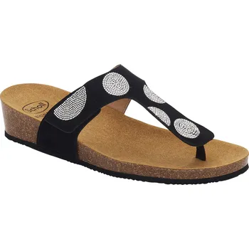 Dámská zdravotní obuv Scholl DUBAI FLIP-FLOP dámské zdravotní žabky barva černá černá 36