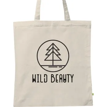 BIO plátěná taška s potiskem Přírodní elegance