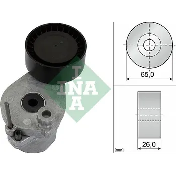 Napínák, žebrovaný klínový řemen INA 534 0693 10