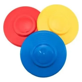 Fotbalový míč Létající talíř, průměr 23cm varianta červený