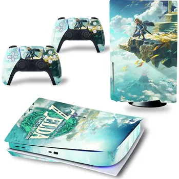 Obal na herní konzoli Polep na konzoli Zelda (PS5)