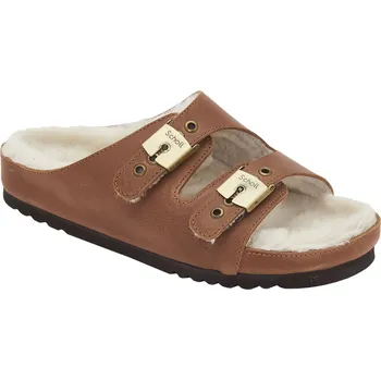 Dámská zdravotní obuv Scholl KIM dámské zdravotní pantofle ICONIC barva hnědá béžová 37