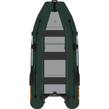Loď Člun Kolibri KM-400DSL hliníkovou podlahou Varianta:: Člun Kolibri KM-400DSL hliníkovou podlahou zelený