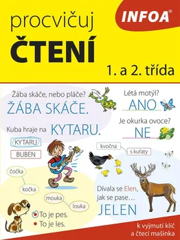 Český jazyk Procvičuj čtení: 1. a 2. třída - INFOA (2023, sešitová)