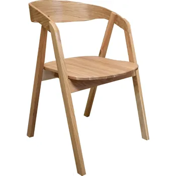 Jídelní židle FormWood Přírodní dubové křeslo Henry XL
