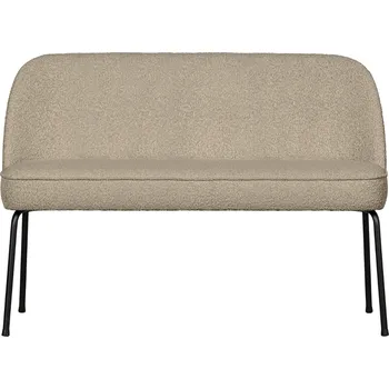 WOOOD Béžová bouclé jídelní lavice Tergi 120 cm