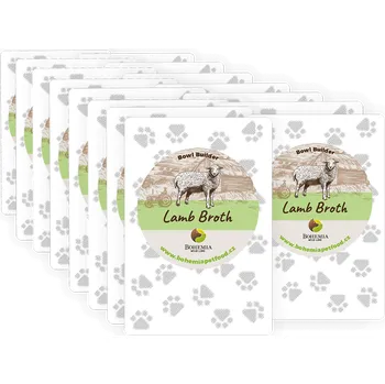 Krmivo pro psa BOHEMIA Pet food Jehněčí vývar BOHEMIA Wild Lamb Broth BOX 15ks/100ml