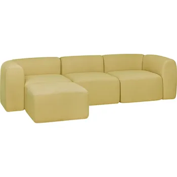 Pohovka noo.ma Rohová pohovka Flom 262 cm, levá/pravá