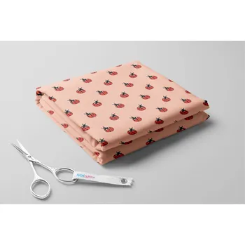 Softshell s beránkem, Berušky Barva: Růžová