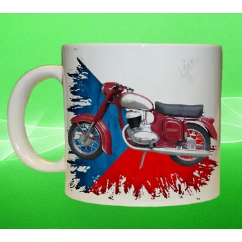 hrnek s motorkou České výroby XII 150ml