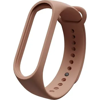 Příslušenství k chytrým hodinkám Eternico Essential pro Mi Band 5 / 6 / 7 Coffe Brown