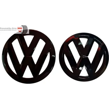 Znak automobilu Krytka VW znaku/emblému MK5 black