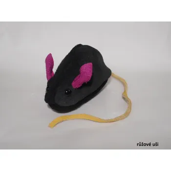 Klíčenka Myš č.5 Barva: Růžová