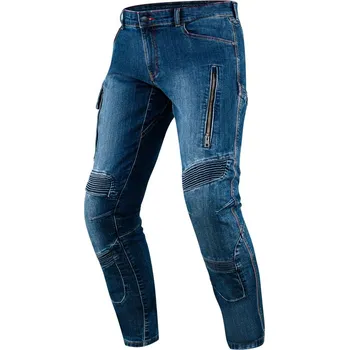 Moto kalhoty Kevlarové džíny REBELHORN VANDAL DENIM WASHED BLUE W28L32