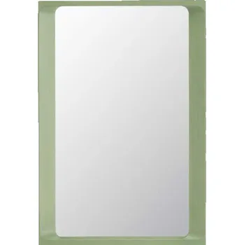 Zrcadlo Muuto Zrcadlo Arced 80x55, light green