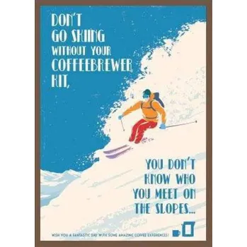 Káva Káva The Brew Company Dárkové balení 2 sáčků kávy Lyžař